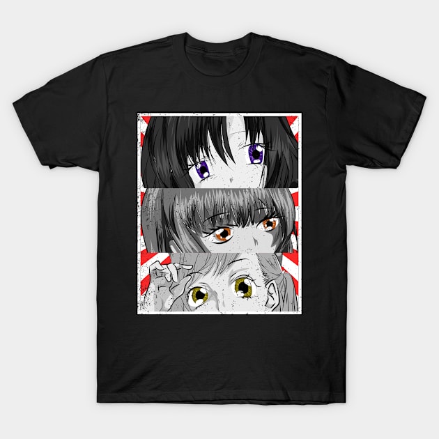 Japanimation Kawaii Girl Anime T-Shirt by ShirtsShirtsndmoreShirts